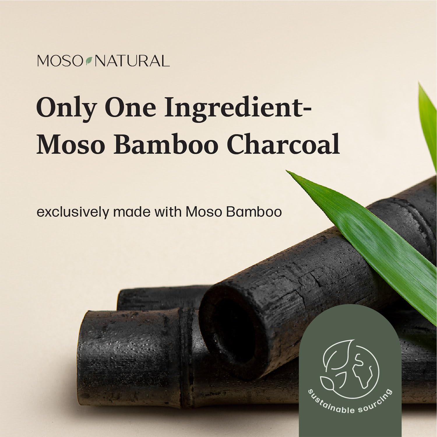 Moso Natural Air Purifying Bag 200g (4 Pack) | Premium Bamboo Charcoal Odor Absorber for Home & Car | Closet Odor Eliminator, Small Room Deodorizer & Car Air Freshener | Long Lasting Charcoal Bags