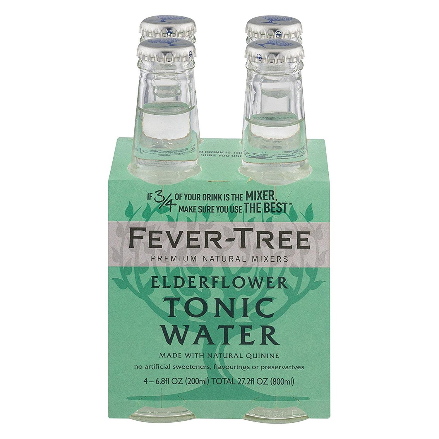 Fever Tree Water Tonic Elderflower PACK OF 6 Pricepulse