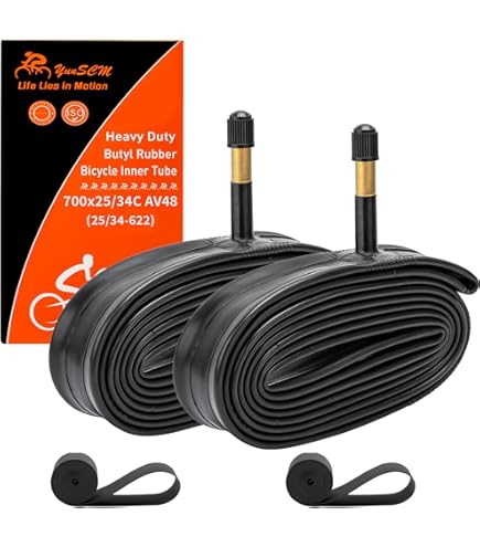 Bicycle Tubes 700x380 Inner Tube Bike Tubes 700x38c Bike Tube - Main Image