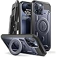 SUPCASE for iPhone 15 Pro Max Case with Screen Protector, [Compatible with MagSafe] [Built-in Stand & Belt Clip] Heavy Duty Shockproof Rugged Magnetic Phone Case for iPhone 15 Pro Max, Mountain