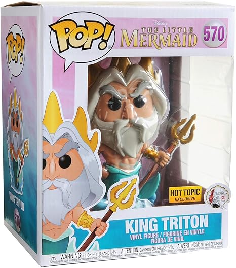Disney The Little Mermaid King Triton 6 