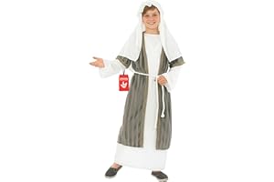 fun shack Grey Shepherd Costume for Kids, Boys Shepherd Costume, Nativity Costumes for Kids, Boys Christmas Costumes