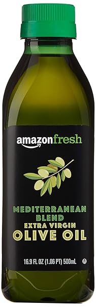 AMAZON FRESH, MEDITERRANEAN EXTRA VIRGIN OLIVE OIL, 16.9 FL OZ