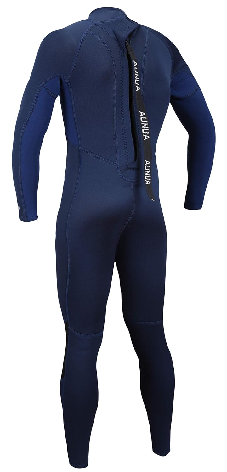 Aunua Youth 3/2mm Neoprene Wetsuits for Kids Full Wetsuit Swimming Suit