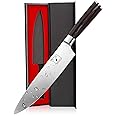 imarku Japanese Chef Knife - Sharp Kitchen Knife 8 Inch Chef's Knives HC Steel Paring Knife, Unique Gifts for Men and Women,