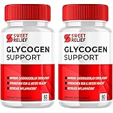 Sweet Relief Glycogen Support - Sweet Relief Blood Vessel Cleaner, Sweet Relief Capsules, Advanced Formula for Overall Wellness, SweetRelief (120 Capsules, 2 Pack)