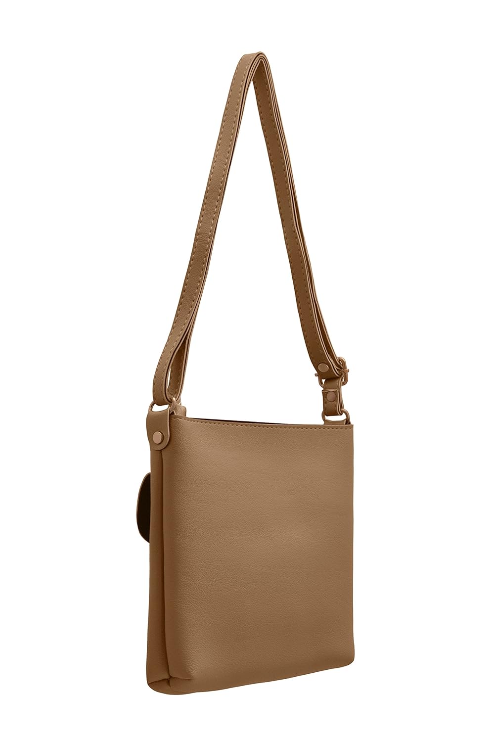 tap fashion fancy stylish party wear women's sling bag with 3d rose flower.