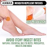 Anbar Mosquito Patches 132 Count Deet Free Natural 24-Hour Protection view 3