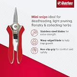 Darlac Mini Snips Stainless Steel Blades Deadheading Pruning Floristry Herbs view 2