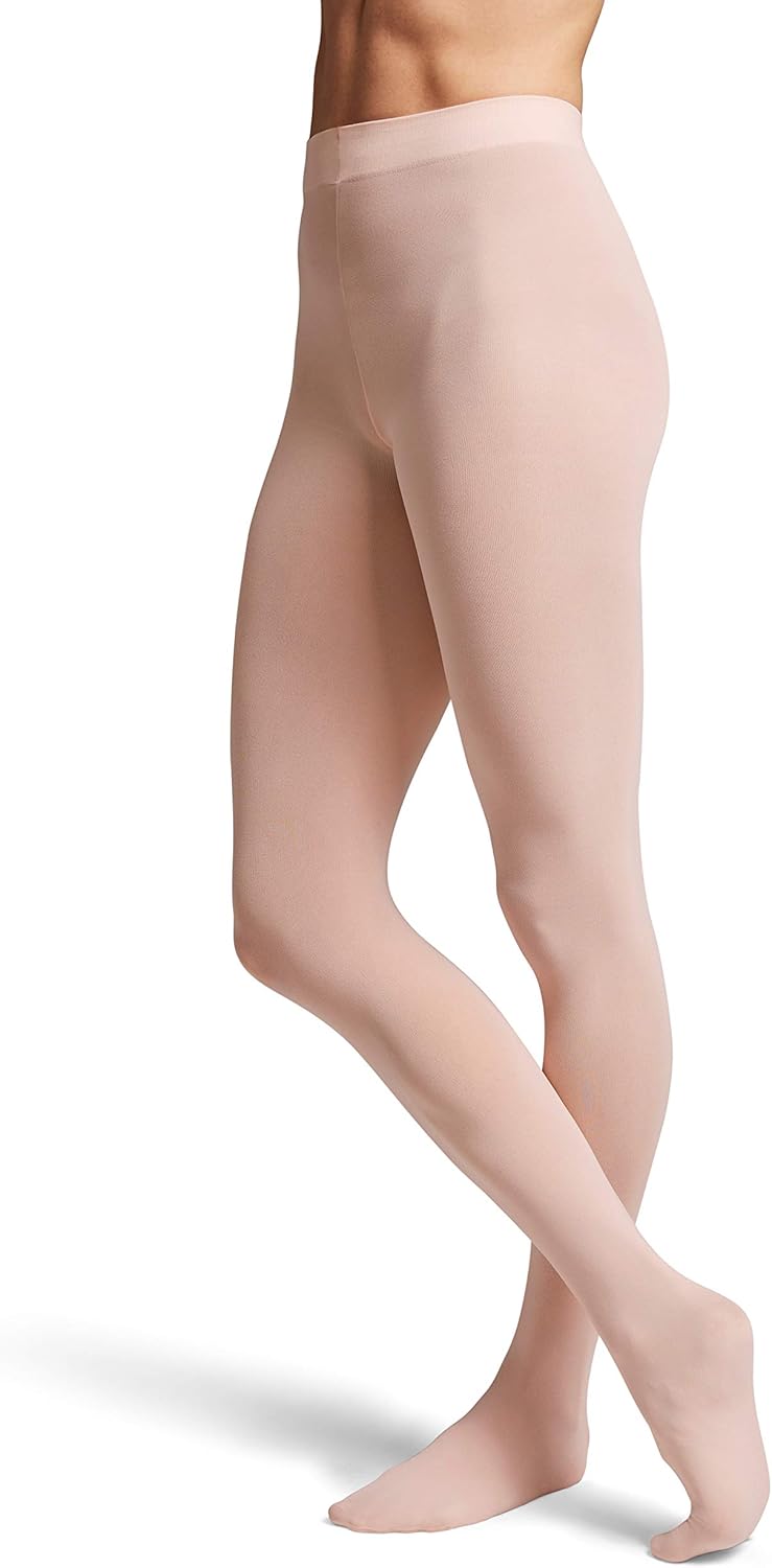 Bloch Dance Girls Contour Soft Footed Tights: Clothing