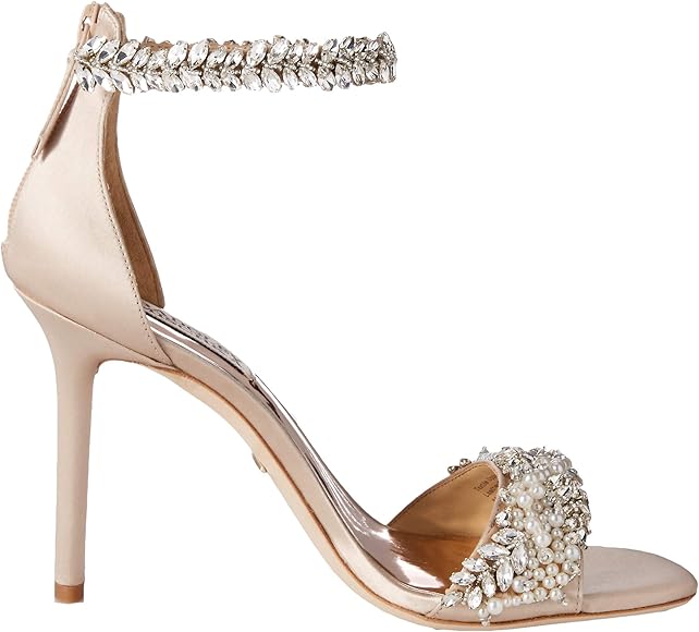 fiorenza embellished ankle strap evening shoe