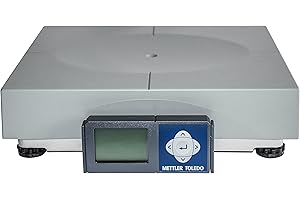 Mettler Toledo BC60 (BC-60) | Mettler Toledo PS60 Shipping Scale with Flat Top Platter (150 lb Capacity) | Includes ScaleGistics Software