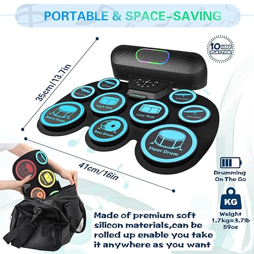 Electronic Drum Set Electric Drum Set MIDI Drum Set For Kids