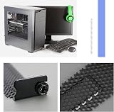EMSea 10Pcs Vented PCI Slot Covers Dust Baffles Blanking Plates Computer Case view 2