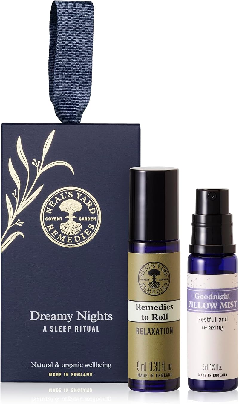 Neal's Yard Dreamy Nights Gift Set - Pillow Spray & Essential Oil Roll On