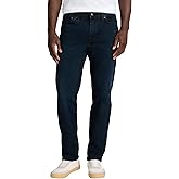 EXPRESS Men’s Slim-Straight Stretch Jeans – Flex Denim with Comfortable Fit and Durable Construction – Black Wash