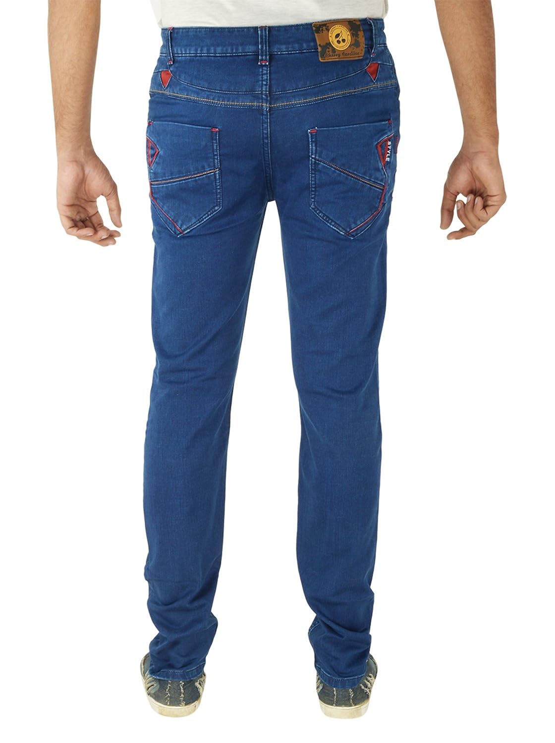 cherry slim leg jeans