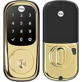 Yale Assure Lock - Touchscreen Keypad Door Lock in Brass