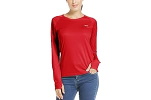 Willit Women's UPF 50+ Sun Protection Shirt Long Sleeve SPF UV Shirt Rash Guard Swim Hiking Fishing Tops Lightweight