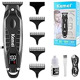 KEMEI Professional Hair Clipper & Cordless Barber Clipper for Men, USB Rechargeable Barber Clipper for Hair Cutting, Clipper for Haircut,Gifts for Men