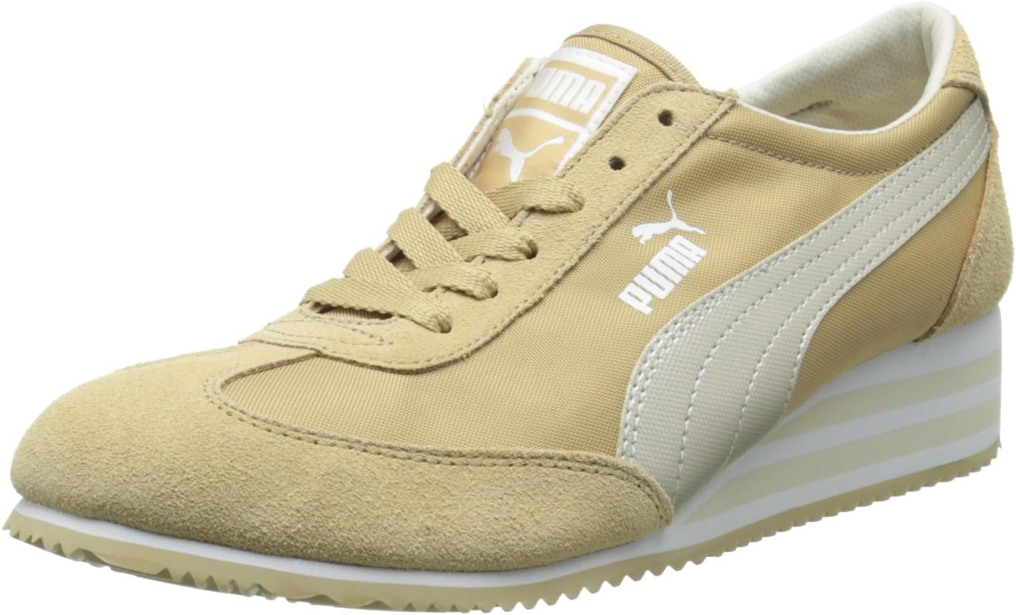 PUMA Women's Caroline Stripe Wedge Sneaker