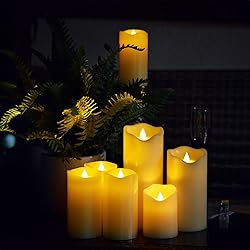HoogaLife Flameless Candles 1200 Hours Flame Effect