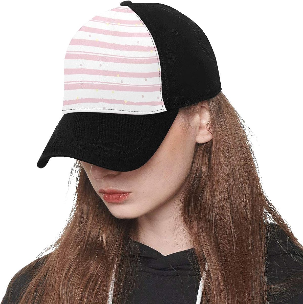 blush baseball cap