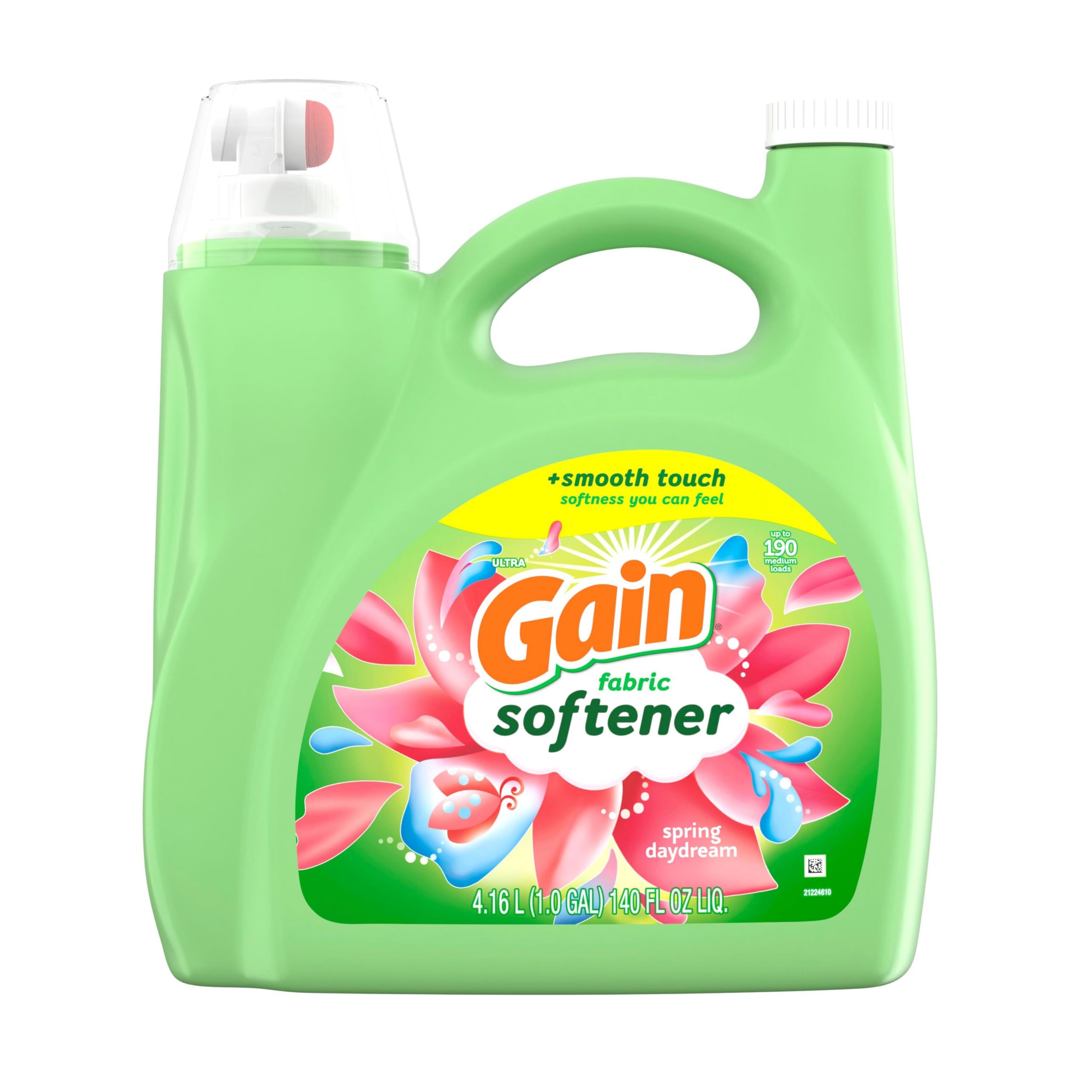 Gain Fabric Softener, Spring Daydream, 140 fl oz, 190 Loads