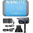 Nanlite FC-300B Bicolor LED Photo and Light 350W 2700K-6500K Bluetooth App Control 2.4G 12 Built-in Effects (FC300B)