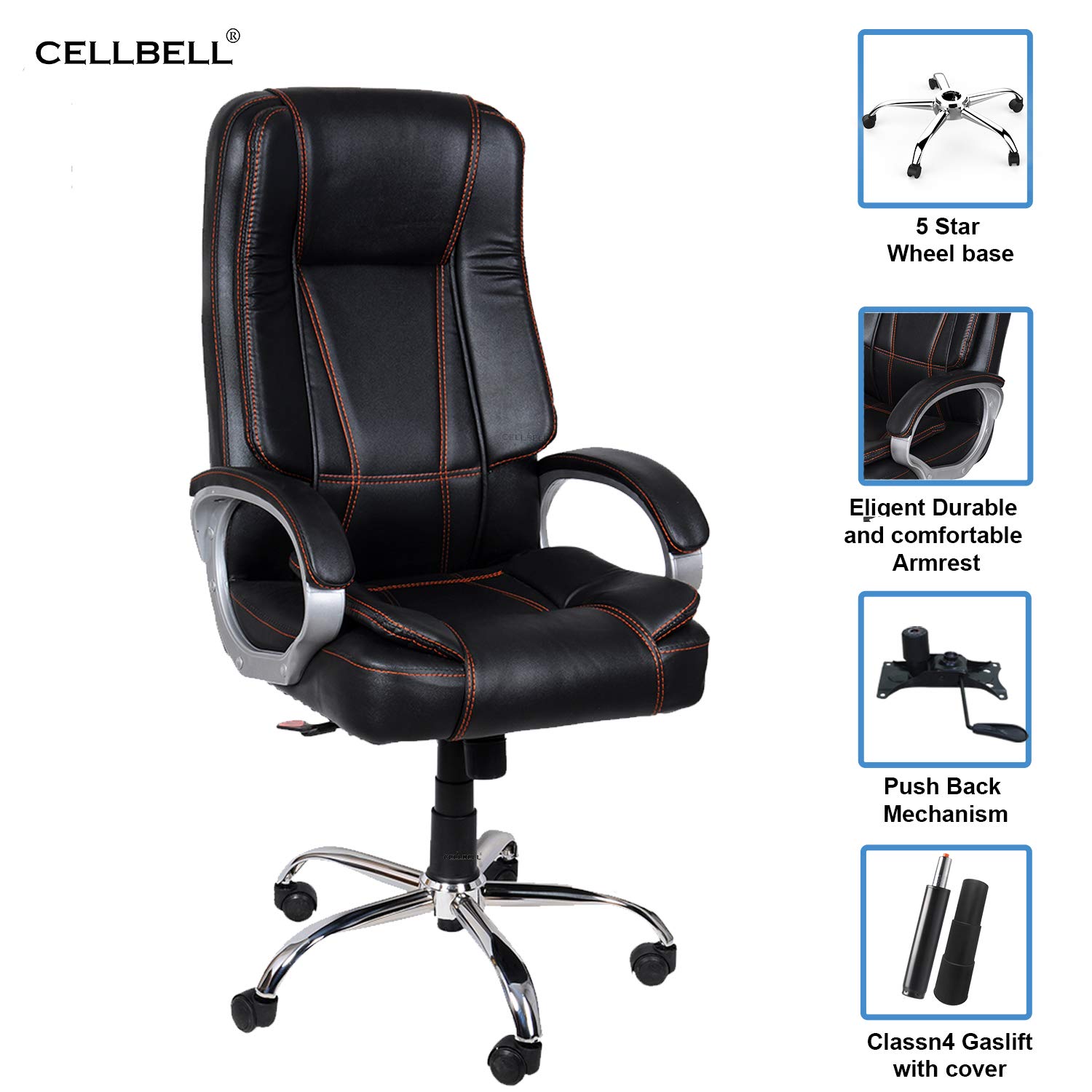 C52 High Back Gaming Office Chair[Black 