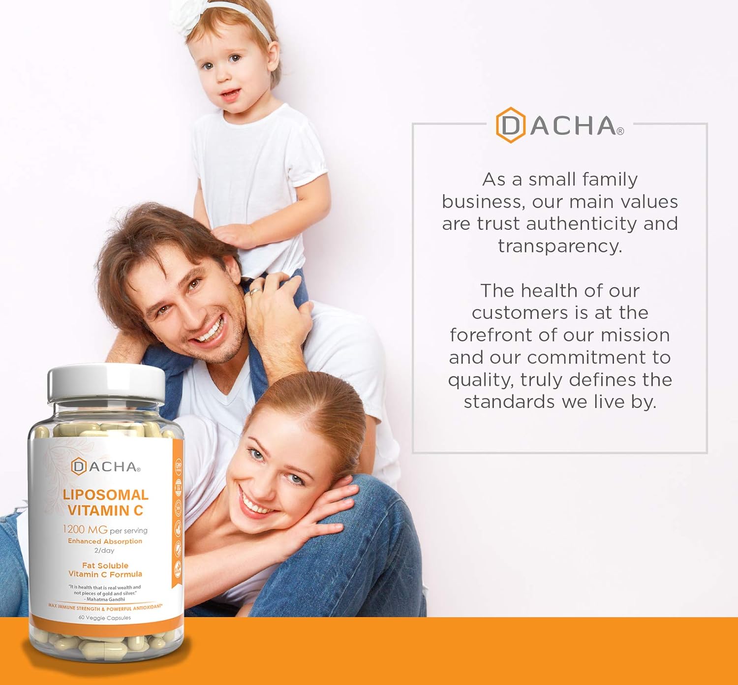 Natural Liposomal Vitamin C - Immune System & Collagen Booster, High Absorption Fat Soluble VIT C, Buffered 1200mg, Anti Aging Skin Vitamins, Anti Inflammatory, Sunflower Lecithin: Health & Personal Care