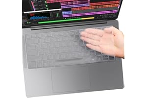 Keyboard Cover for 2025 2024 Lenovo Slim 7 14"/ Slim 7i 14" (14ILL10 14IMH9) US Protective Keyboard Skin-Clear