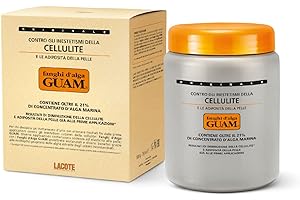 Guam Anti-Cellulite Hot Seaweed Mud ORIGINAL FORMULA | Sculpting Body Wrap To Remove Cellulite, Skin Tightening Treatment For Thighs And Legs, Inches Reduction, 1000 gr