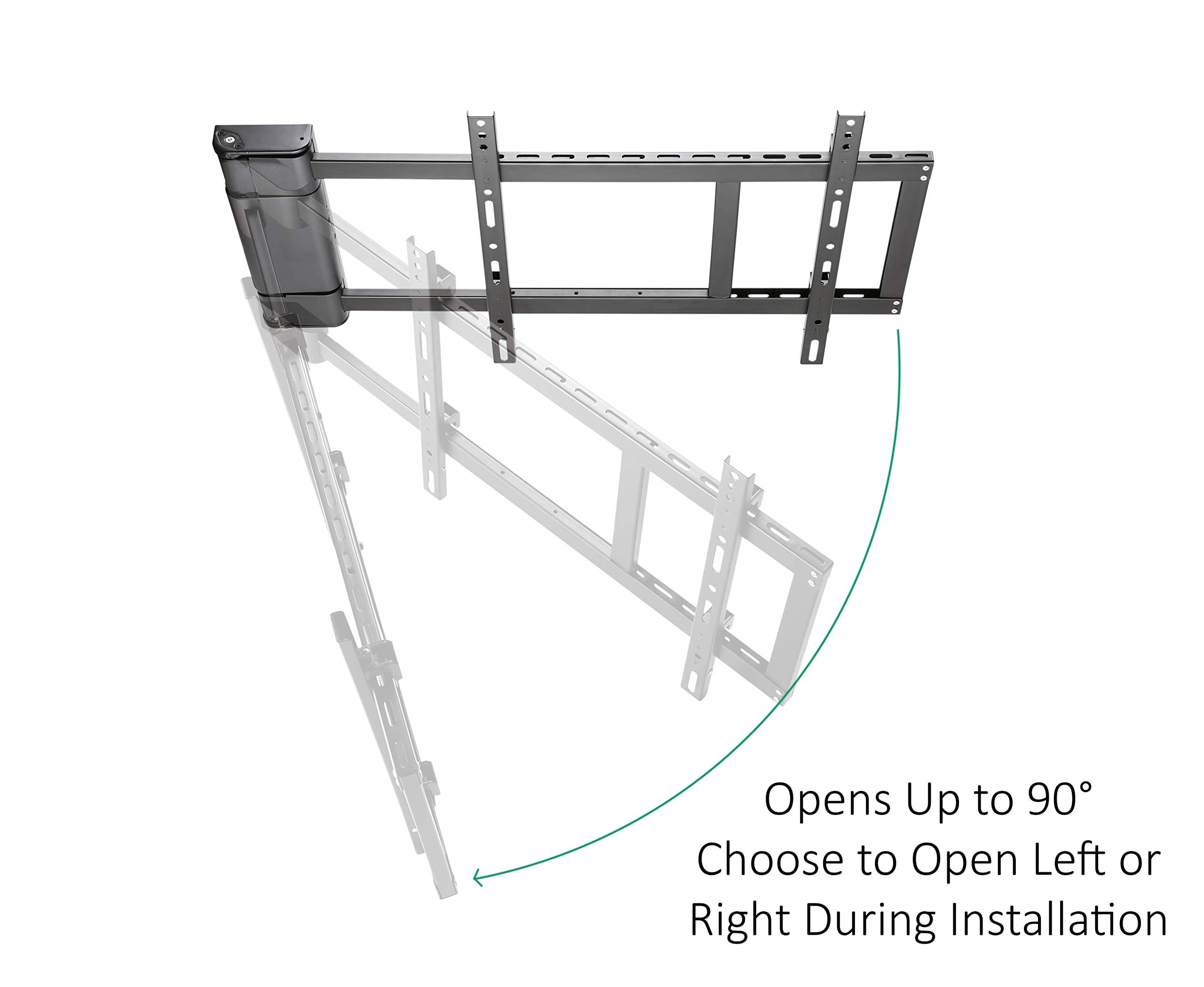 ynVISION.DESIGN Motorized Swing Out Wall Mount Bracket for 32