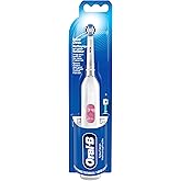 Oral-B Revolution Battery Toothbrush with (1) Brush Head, White, Batteries Included