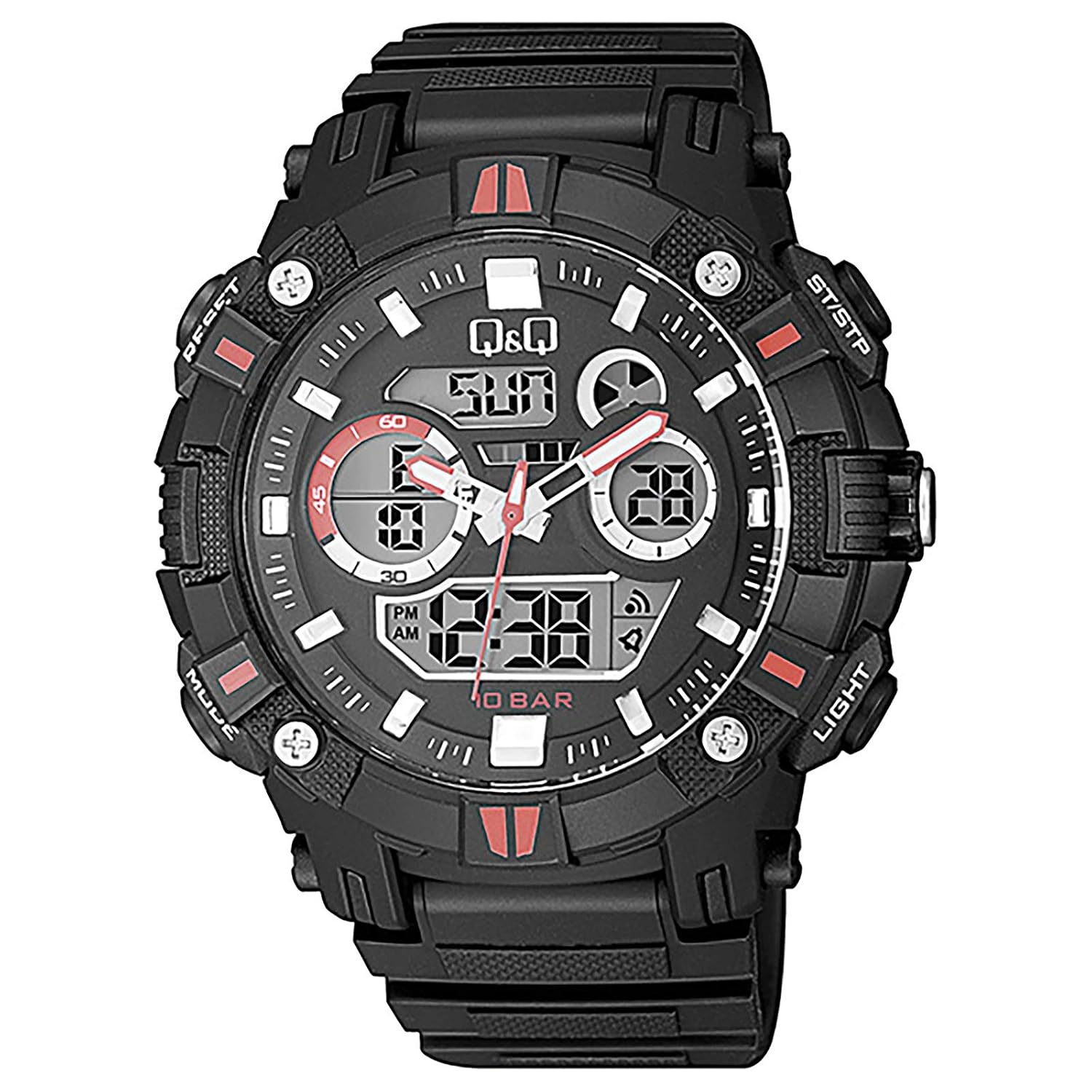 Buy Q&Q Dual Time AnalogDigital Watch for Men GW88J003Y Online at