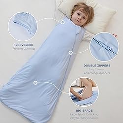 Mosebears Unisex Baby Sleep Sack 1.0 TOG, Supersoft