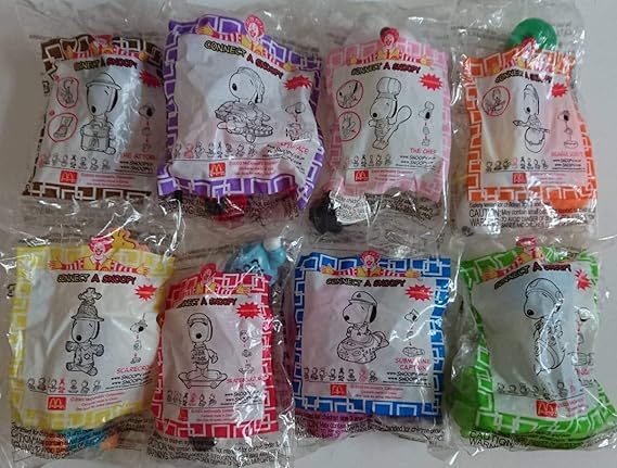 Amazon スヌーピーconnect A Snoopy マクドナルドハッピーセット03年全8種類 ぬいぐるみ ホビー Amazon スヌーピーconnect A Snoopy マクドナルドハッピーセット03年全8種類 ぬいぐるみ ホビー