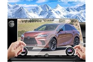 DSDFGH Screen Protector for 2024 2023 Lexus RX 350 350H 450H 500H / 2024 L*exus TX 14 Inch LCD Touch Protector De Pantalla Para L*exus RX 350 450 500 H/TX HD Tempered Glass Anti-Scratch