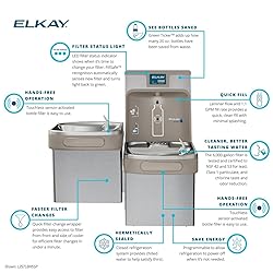 Elkay LZS8WSSP Enhanced ezH2O Bottle Filling