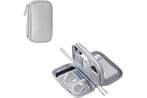 FANBODTA Electronic Organizer Travel Cable Accessories BagPouch Portable Waterproof Storage Bag Electronic Organizer Case for Cable, Mouse,USB Cable,Power Bank,Cord, Charger, Phone, Earphone
