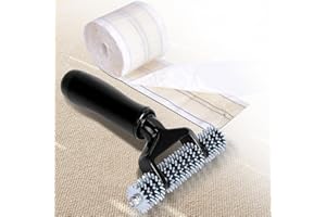 Carpet Patch Repair Kit - 5-Inch Star Wheel Seam Roller and 30ft Double-Sided Carpet Joining Tape, DIY Carpets Repair Kit for