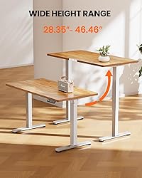 ErGear Height Adjustable Electric Standing Desk, 55