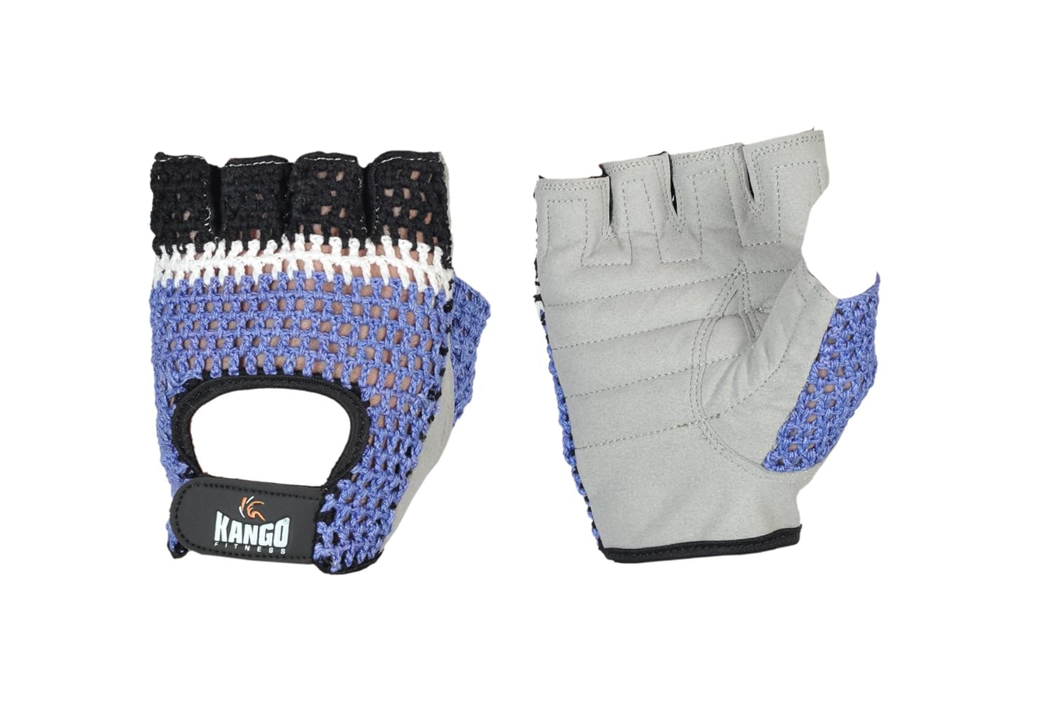 Gloves LEATHER FINGERLESS GEL COTTON MESH WEIGHT LIFTING EXERCISE GYM WHEELCHAIR GLOVE Men's