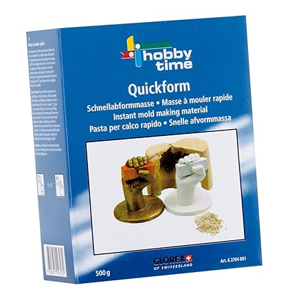 Glorex GmbH 6 2704 001 Quickform Formbaumasse, 500 g