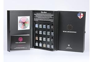 20 Red Wine Aromas By Wine Awakenings:#1 Wine Experts for 8 consecutive years. Covers all wines of the world. Gel formulation does not evaporate-10 year guarantee. Wine Aroma Wheel included ($25)