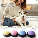 OFVENS Dog Buttons Talk Training 30s Recording 4 pack Pet Communication Buzzer view 2