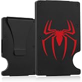 TZYTHT Spider Wallet for Men,Minimalist Personalized Engraved Metal Wallet,Slim Wallet for Men,Superhero Gifts For Teen Boy Birthday Gift(Spider wallet)