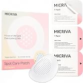 MICRIVA Microdart Pimple Patches for Face - Early-Stage &amp; Unexpected Spots | Fragrance-Free Pimple Patches with Salicylic Acid for Early-Stage Blemishes, Individually Wrapped, 6&ndash;8 Hour Overnight Wear