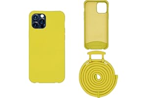 HoldingIT Crossbody Phone Case with Detachable Lanyard Compatible with iPhone 13 Pro, 2-in-1 Crossbody iPhone Cover with Drop Protection, Adjustable Rope (iPhone 13 Pro, Green)